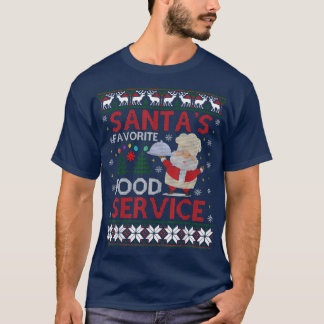 Santas Service de nourriture favori Vilain Sweat d
