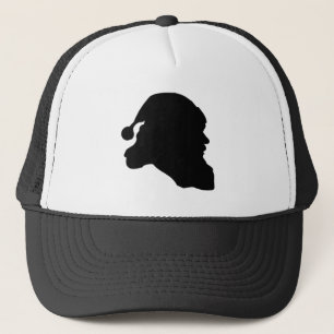 Santas Shadow On A Hat
