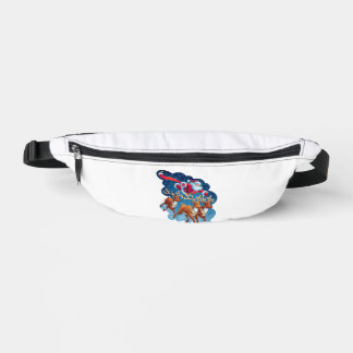 Santa's Sleigh Adventure Fanny Pack