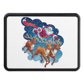 Santa's Sleigh Adventure Trailer Hitch Cover