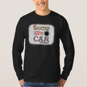 Santa's Spy Cam Teacherlife Teachers Christmas T-Shirt