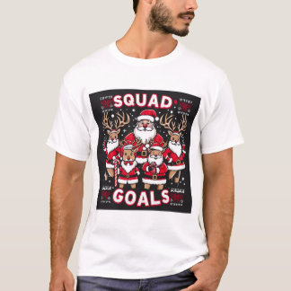 Santa's Squad Goals T-Shirt