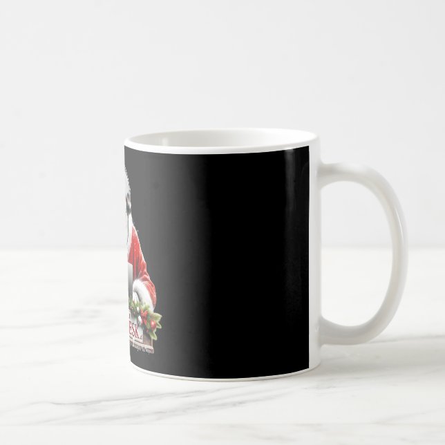 Santa's Tech Support Santa's North Pole Help Chris Coffee Mug (Right)