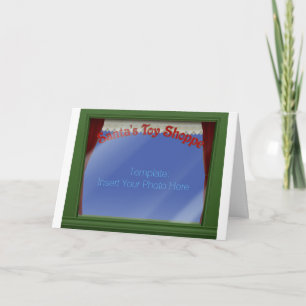 Santa's Toy Shoppe Window Template