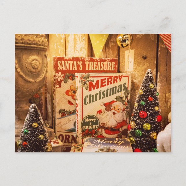 Santa's Treasure  Postcard (Front)