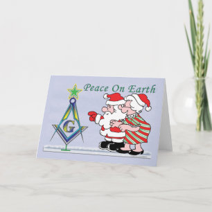 Santa's Tree Holiday Card