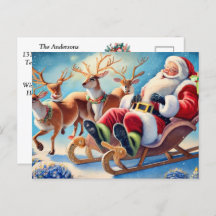Santa's Whimsical Festive Palette: Personalize the