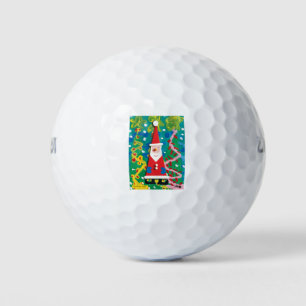 Santa's Winter Wonderland - Kids Art for CHOC Golf Balls