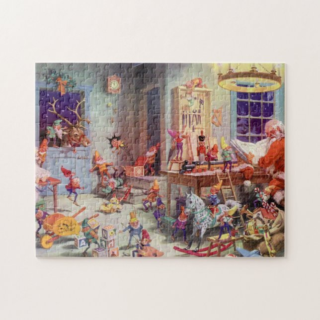 Santas Workshop Jigsaw Puzzle (Horizontal)