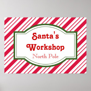 Santa's Workshop Poster