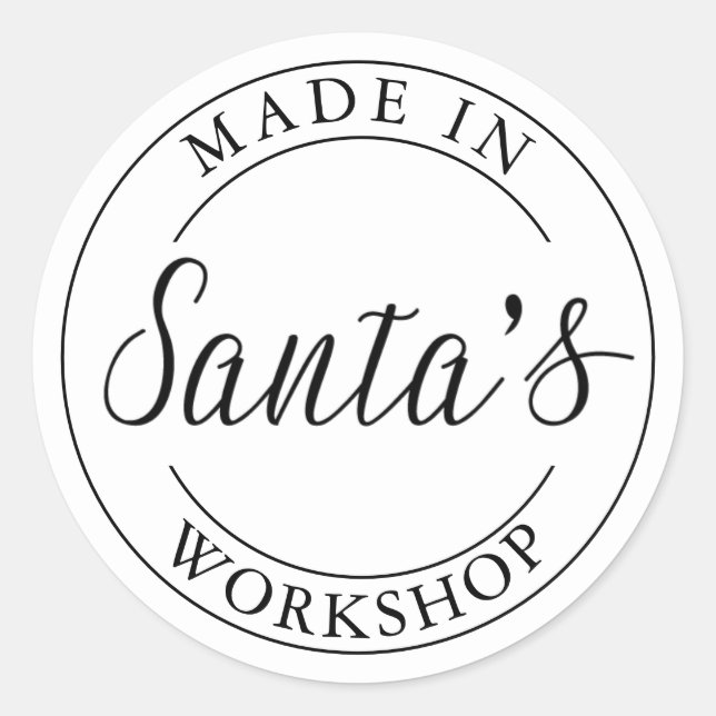 Santa's workshop | Stickers (Front)