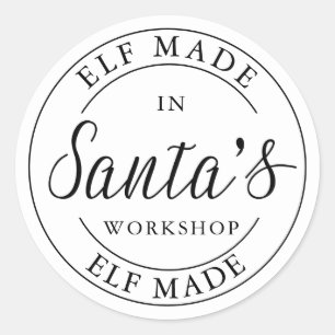 Santa's workshop   Stickers