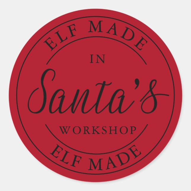 Santa's workshop | Stickers (Front)