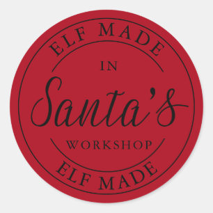 Santa's workshop   Stickers