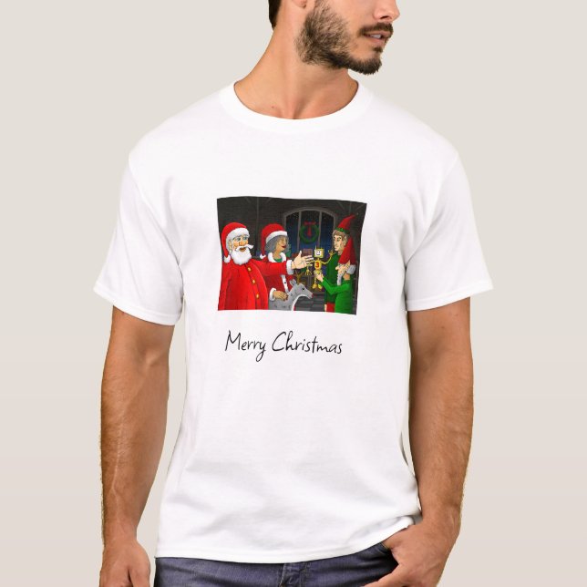 Santa's Workshop T-shirt (Front)