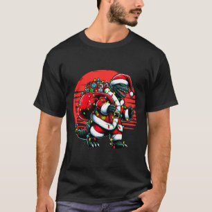 Santazilla Christmas Shirt Japanese Monster Kaiju 