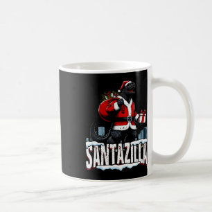 Santazilla Kaiju Santa Christmas Japanese Monster  Coffee Mug