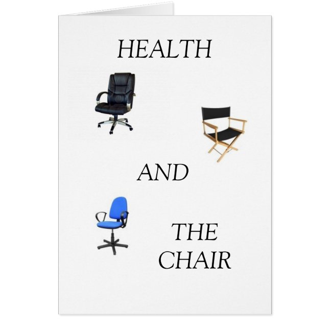 SANTÉ ET LA CHAISE (Devant)