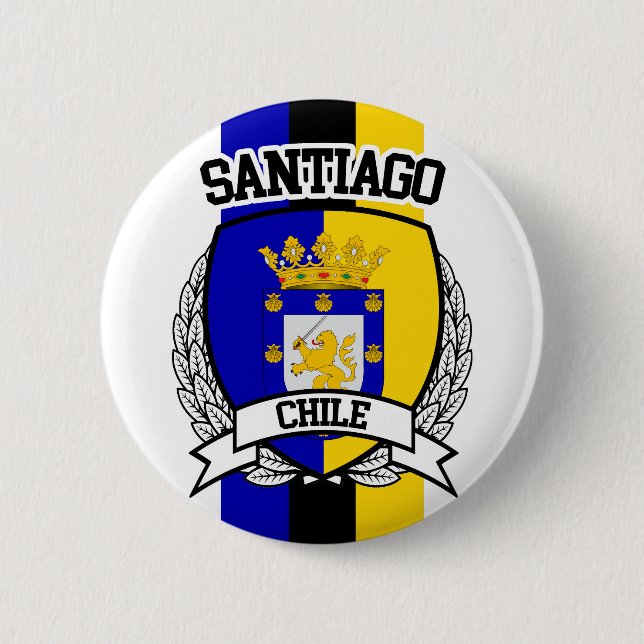 Santiago 2 Inch Round Button (Front)