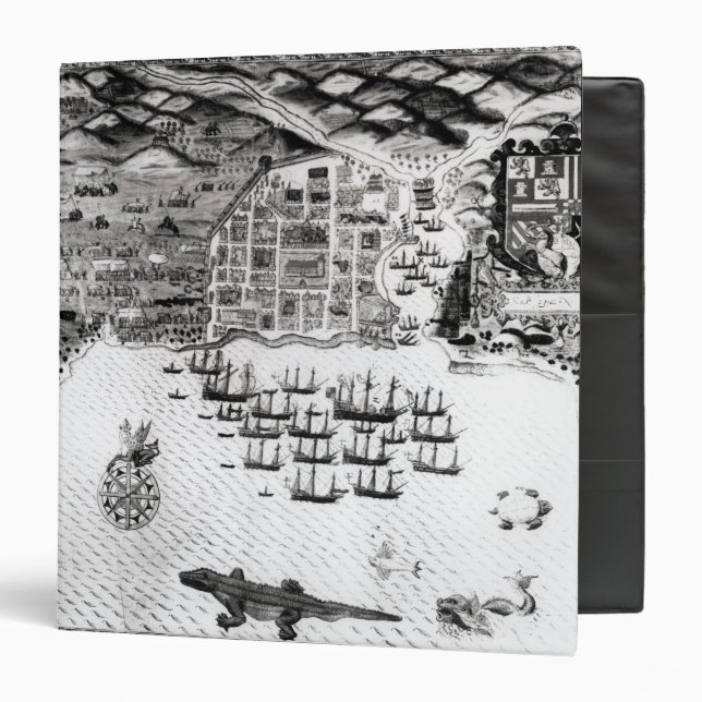 Santiago, Cape Verde, 1589 Binder (Front/Inside)