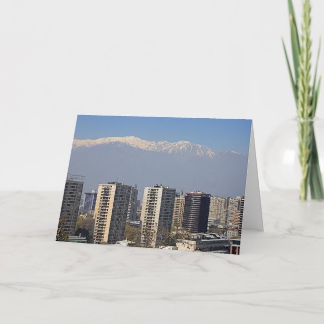 Santiago, Chile Card (Front)