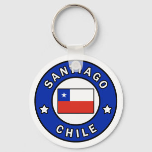 Santiago Chile Keychain