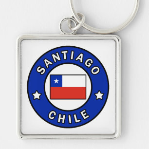 Santiago Chile Keychain