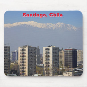 Santiago, Chile Mouse Pad