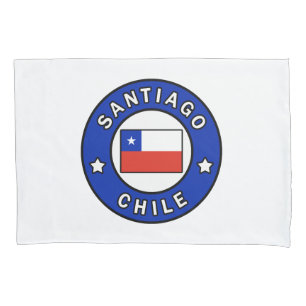 Santiago Chile Pillowcase