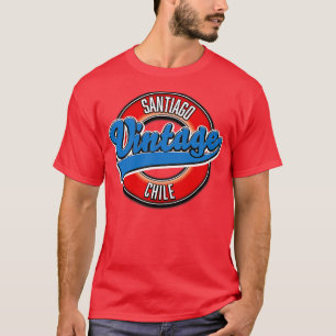 Santiago Chile vintage logo T-Shirt