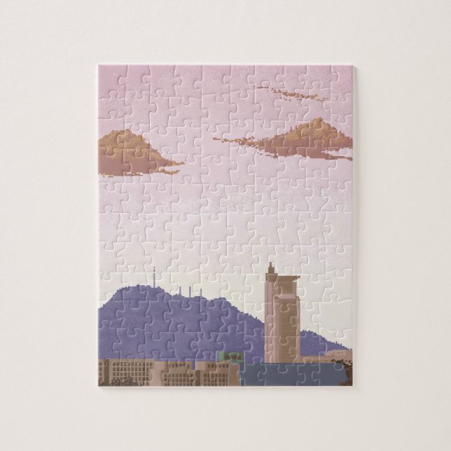 Santiago de Chile Jigsaw Puzzle (Vertical)