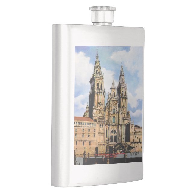 Santiago de Compostela Cathedral (A Coruña) Hip Flask (Right)