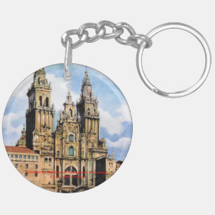 Santiago de Compostela Cathedral (A Coruña) Keychain