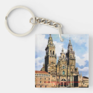 Santiago de Compostela Cathedral (A Coruña) Keychain