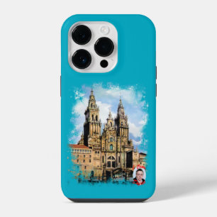 Santiago de Compostela Cathedral iPhone 14 Pro Case