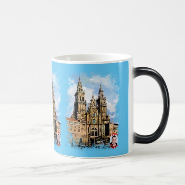 Santiago de Compostela Magic Mug (Right)