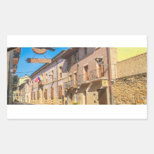 Santiago path cityscape sticker
