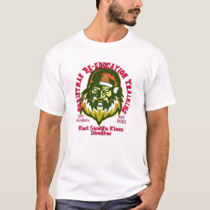 Santifa Claus Woke Santa Klaus Christmas Anti Marx T-Shirt