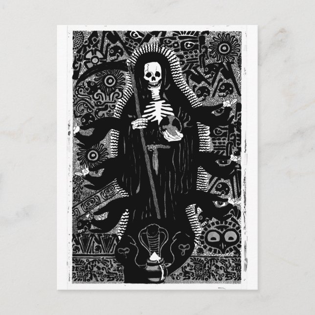 Santisima Muerte Postcard (Front)