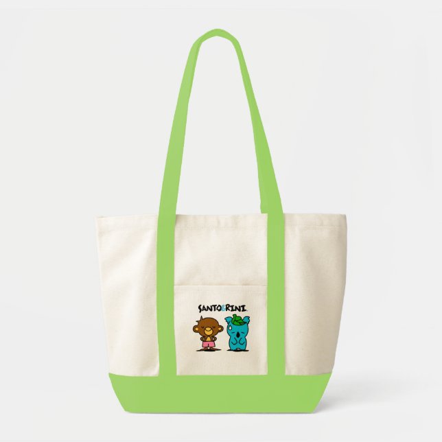 Santo and Rini Mini-Tote Tote Bag (Front)