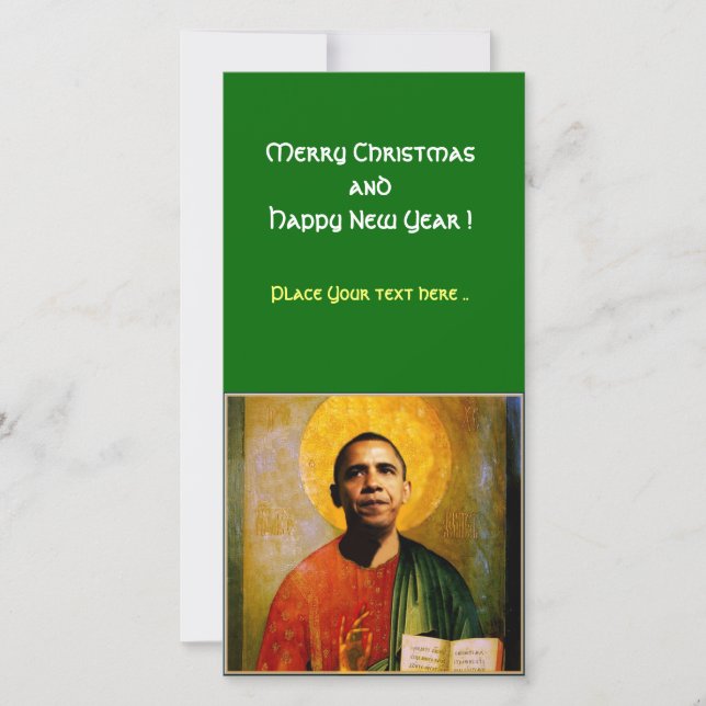 SANTOBAMA HOLIDAY CARD (Front)