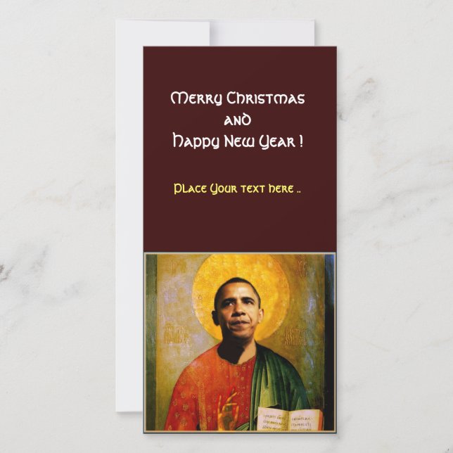 SANTOBAMA HOLIDAY CARD (Front)