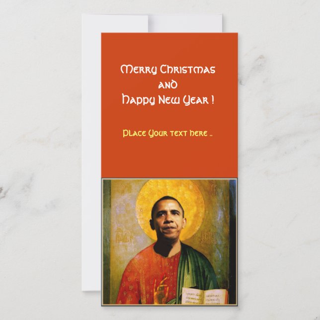 SANTOBAMA HOLIDAY CARD (Front)
