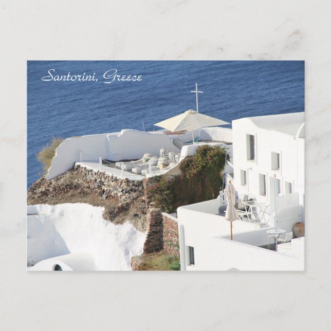 Santorin, Grèce, Photographie, Carte postale (Devant)