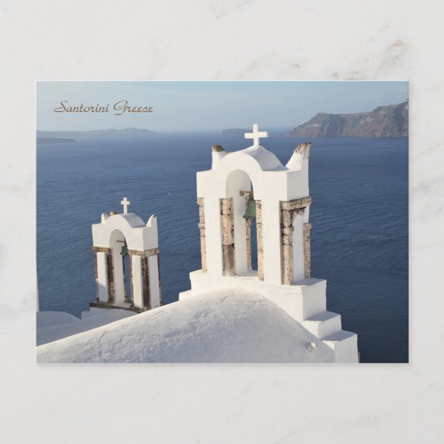 Santorin, Grèce, Photographie, Carte postale (Devant)