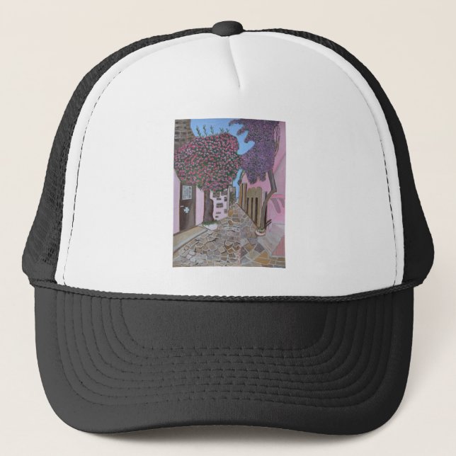 Santorini2 Trucker Hat (Front)