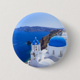 Santorini 2 Inch Round Button