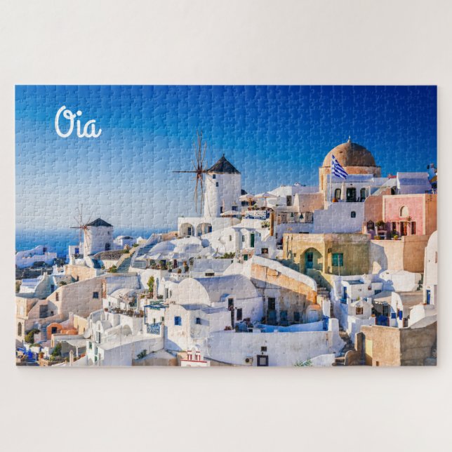 Santorini by day jigsaw puzzle (Horizontal)
