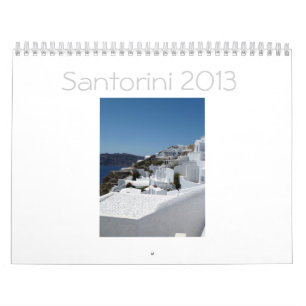 Santorini Calendar 2013