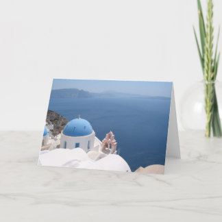 Santorini Card